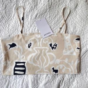 NWT Monki Spaghetti Strap Tank Top, Medium